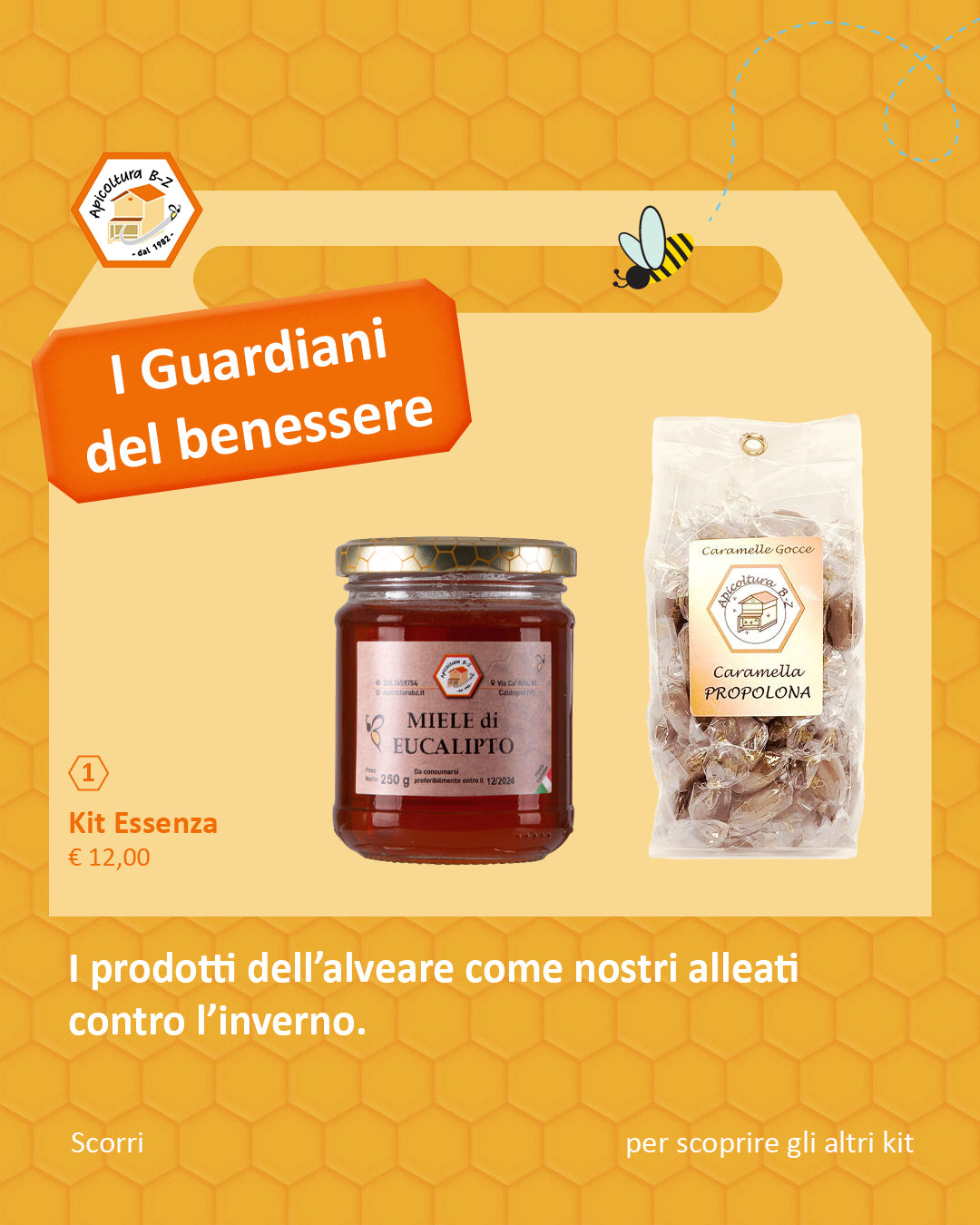 Guardiani del Benessere - Kit Essenza - Apicoltura BZ