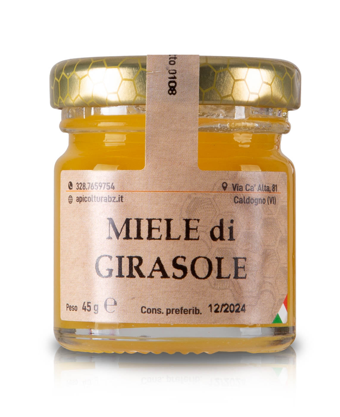 Miele di Girasole 45g - Miele BZ - Apicoltura BZ